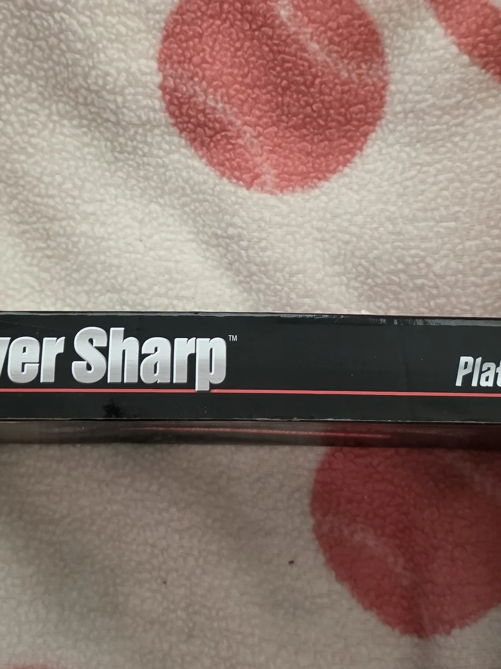 New - Forever Sharp Platinum Series 7-Piece Stainless Steel Knife Set